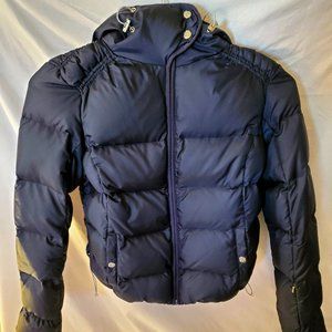 Eddie Bauer Down Puffer Jacket  ~ Navy Blue, Large